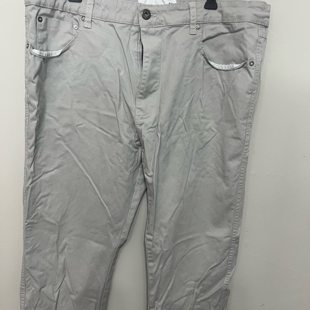 Paper Denim & Cloth Light Gray Men's Chinos